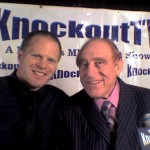 Gary commentating with Gene Labell KOTC